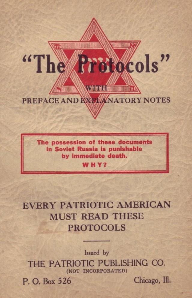 The Protocols of the Elders of Zion |1934