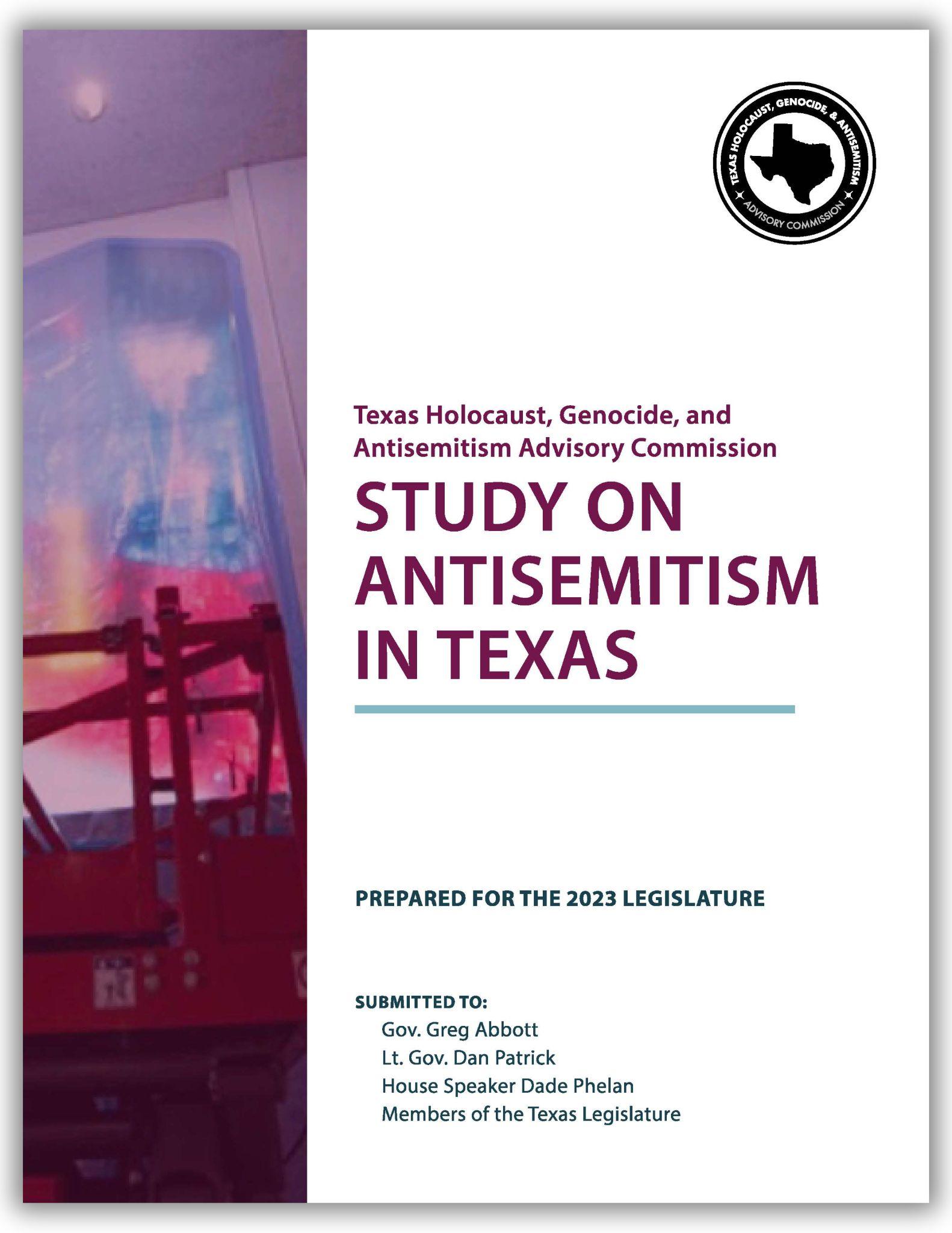 2022 Study on Antisemitism in Texas