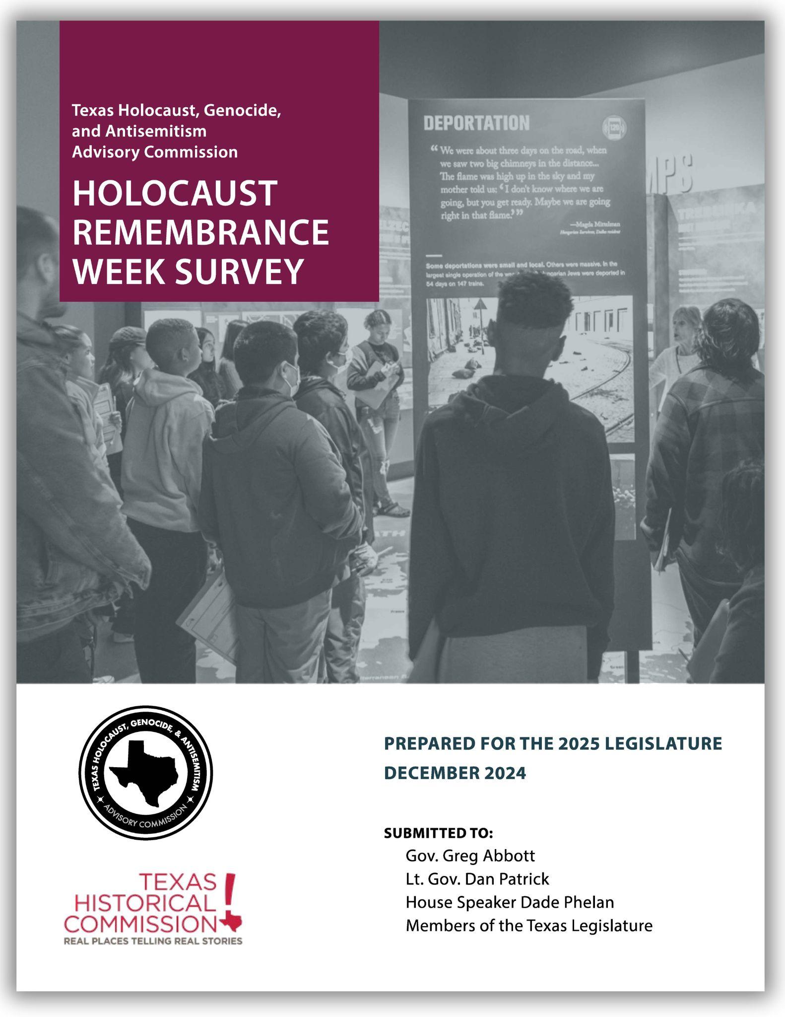 Holocaust Remembrance Week Survey