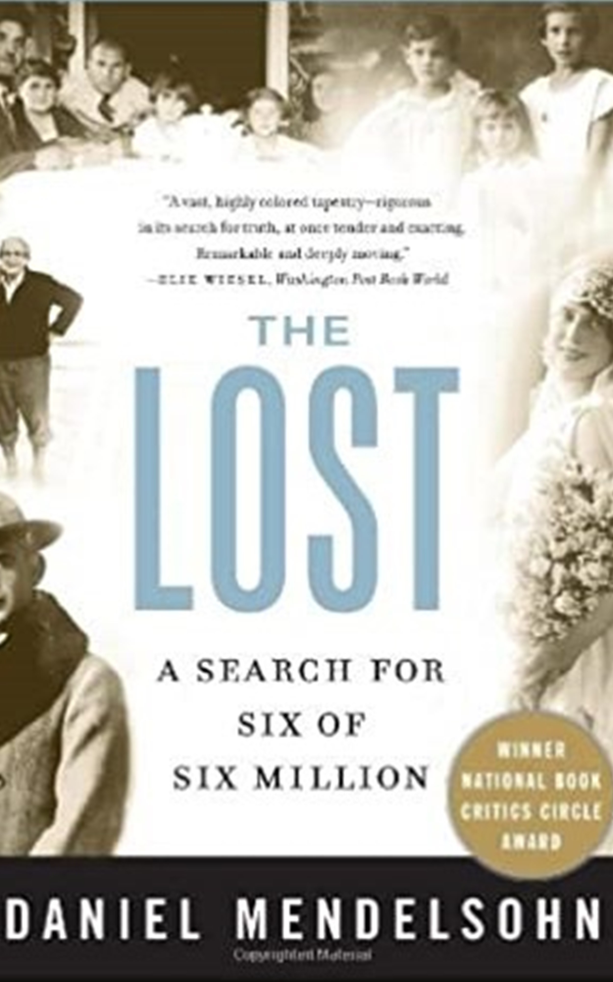 The Lost: A Search for Six Million by Daniel Mendelsohn