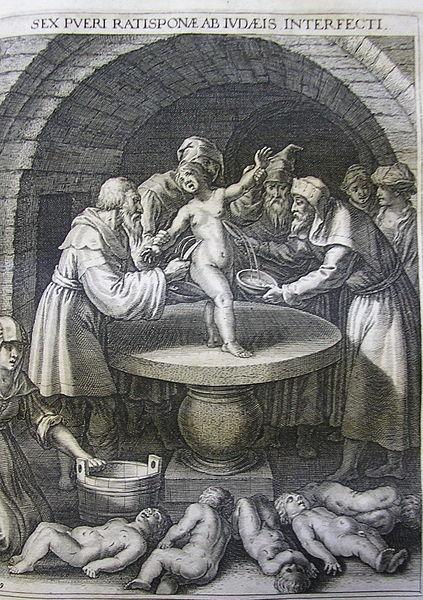 Blood Libel | 1627 Illustration